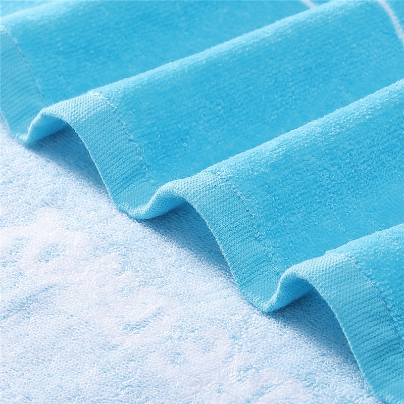 纯棉活性印花沙滩巾 运动沙滩巾