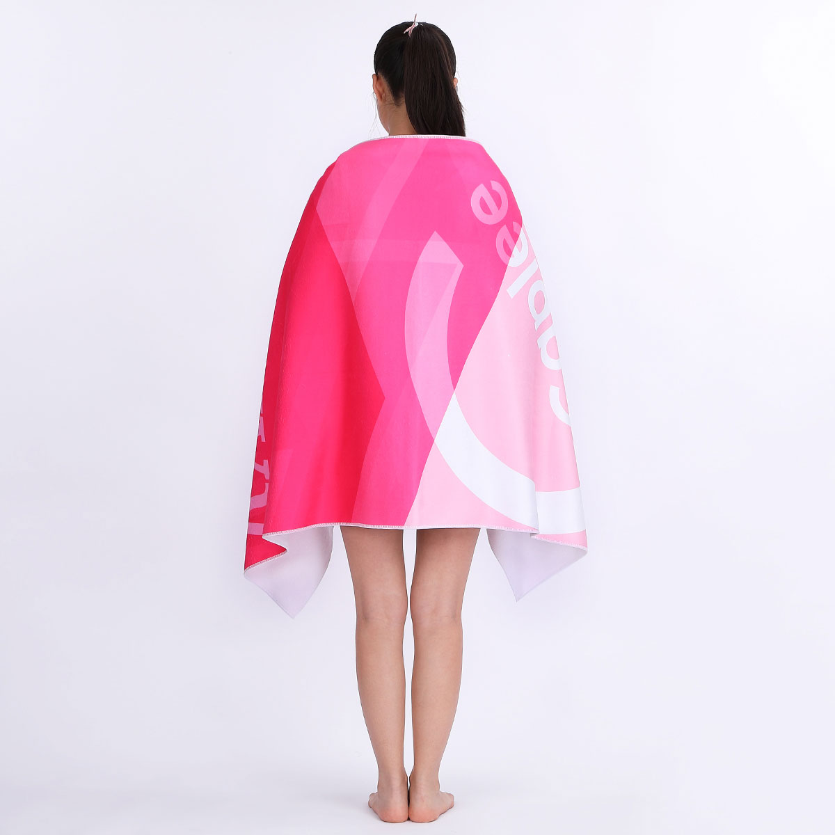 RAINIER 粉白毛巾定制